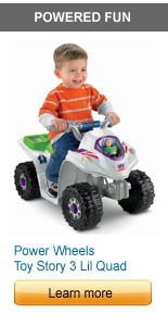 Power Wheels Toy Story 3 Lil Quad